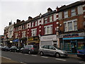 Parade of shops on Mitcham Road,Tooting