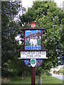 TG1915 : Horsford Village sign by Geographer