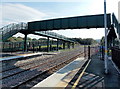 Gowerton railway station footbridge