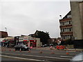 Shops and flats on Streatham High Road