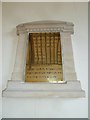 St Andrew, Todber: war memorial