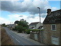 Looking from the churchyard down into Church Hill