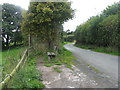 Roadside seat at Little Wenlock