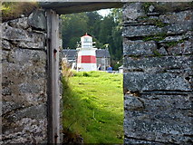 NR7894 : Lighthouse at Crinan by sylvia duckworth