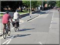 Cyclists on Grange Road