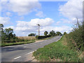 TG2505 : B1332 Bungay Road, Bixley by Geographer