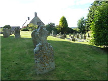 SY5292 : St Michael, Askerswell: churchyard (i) by Basher Eyre