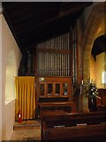 SY5292 : St Michael, Askerswell: organ by Basher Eyre
