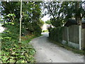 Lane from the site of Lower Bradley Mill to Stainland Road