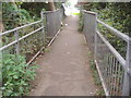 Bridge over Dollis Brook between Hale Lane and Penshurst Gardens