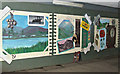 NS5574 : Milngavie underpass murals by Thomas Nugent