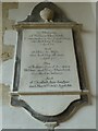 St Mary, Burton Bradstock: memorial (XII)