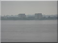 Berkeley Power Station from across the Severn Estuary