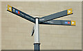 National Cycle Network signs, Titanic Quarter, Belfast