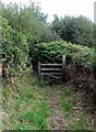 Stile across a track between Grovesend and Gorseinon