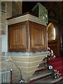 Holy Trinity New Church, Bothenhampton: pulpit