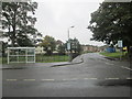 Road junction at Carstairs Junction