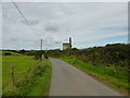 Minor road near Wheal Sisters engine house