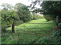 Broken gate near Underdean