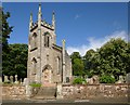NS3477 : Cardross Old Parish Church by Lairich Rig