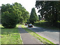 A287 Sturt Road on the southern edge of Haslemere