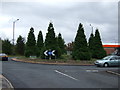 Roundabout on Reedswood Way