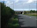 Motorway bridge over the A5195