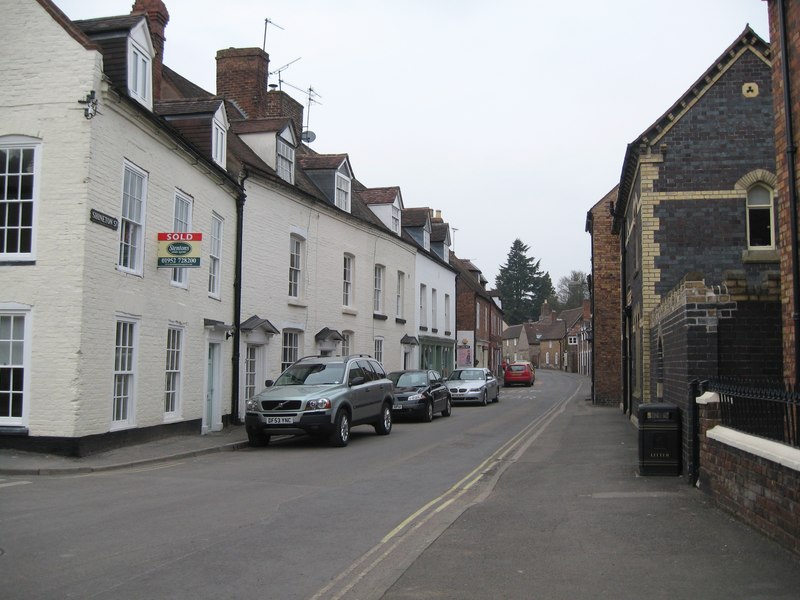 Streets of the town 1 - Much Wenlock 1,... © Martin Richard Phelan ...