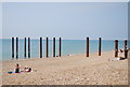 TQ3004 : West Pier supports (rems of) by N Chadwick
