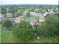 All Saints Churchyard, Biddenden, from the tower