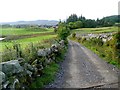 Looking down to Knowehead