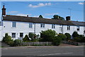 Row of weatherboarded Cottages