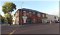 Boarded-up former Crown Hotel, Bury