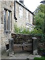 The village stocks at Fulwood Old Chapel