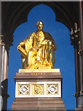 TQ2679 : The statue of Prince Albert on the Albert Memorial by Rod Allday