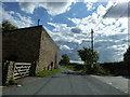 Passing a postbox at Oborne