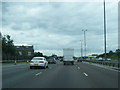 M62 westbound near Ardsley Common