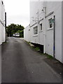 Footpath to the Wirral Way from the Parade