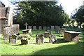 Centuries-old memorials, Priors Hardwick churchyard