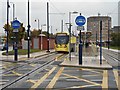 SJ9399 : Metrolink Terminus, Ashton-Under-Lyne by David Dixon