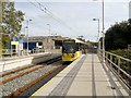 Tram Arriving at Milnrow