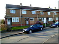 Houses at the southern end of Alderwood Road, West Cross, Swansea