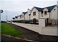 New housing at the junction of Leyland Road and Whitepark Road, Ballycastle