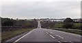 Long straight on A487 near Cae-du