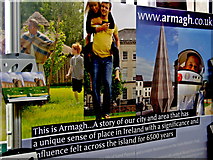 J4844 : Inside St Patrick's Centre - Info regarding Armagh by Joseph Mischyshyn