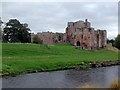 NY5329 : Brougham Castle and the River Eden by John H Darch
