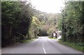 A496 approaching Rhyd-y-sarn