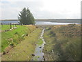 The Catchwater Channel nearing Smiddy Shaw Reservoir