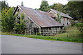 Abandoned farm buildings at Rhiwargor