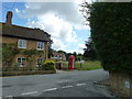 Road junction in Nether Compton